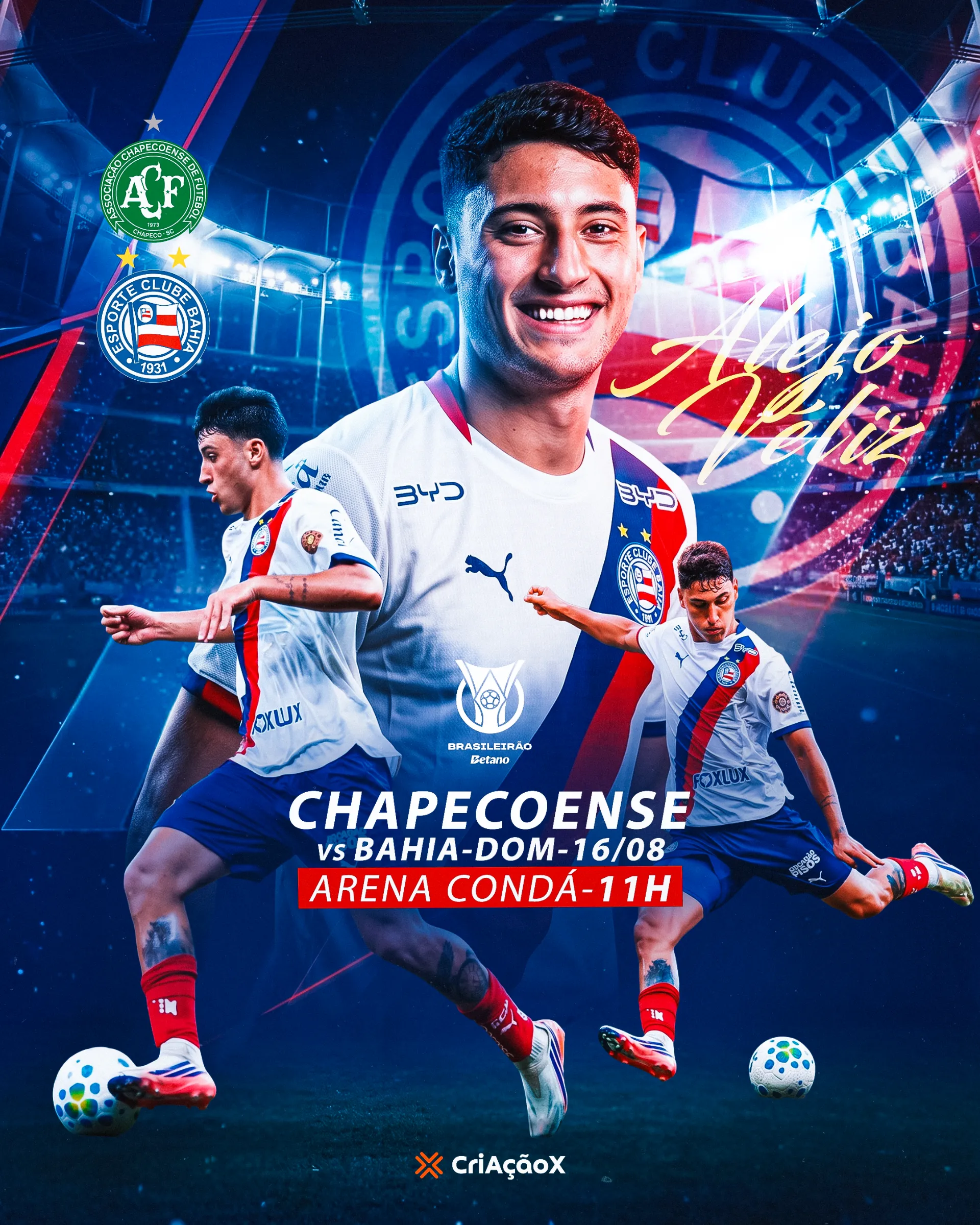 Alejo Véliz Chapecoense e Bahia