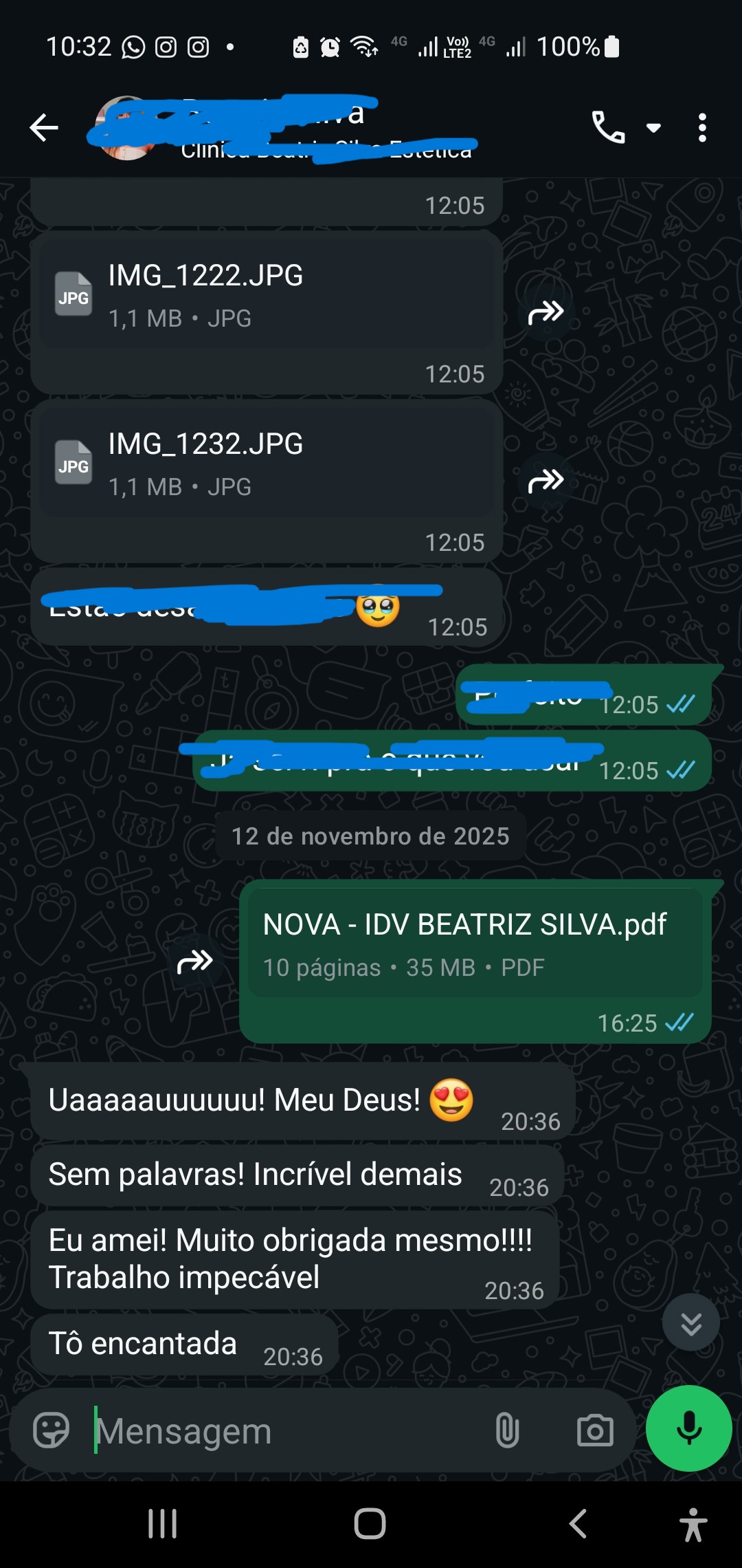 Feedback Cliente